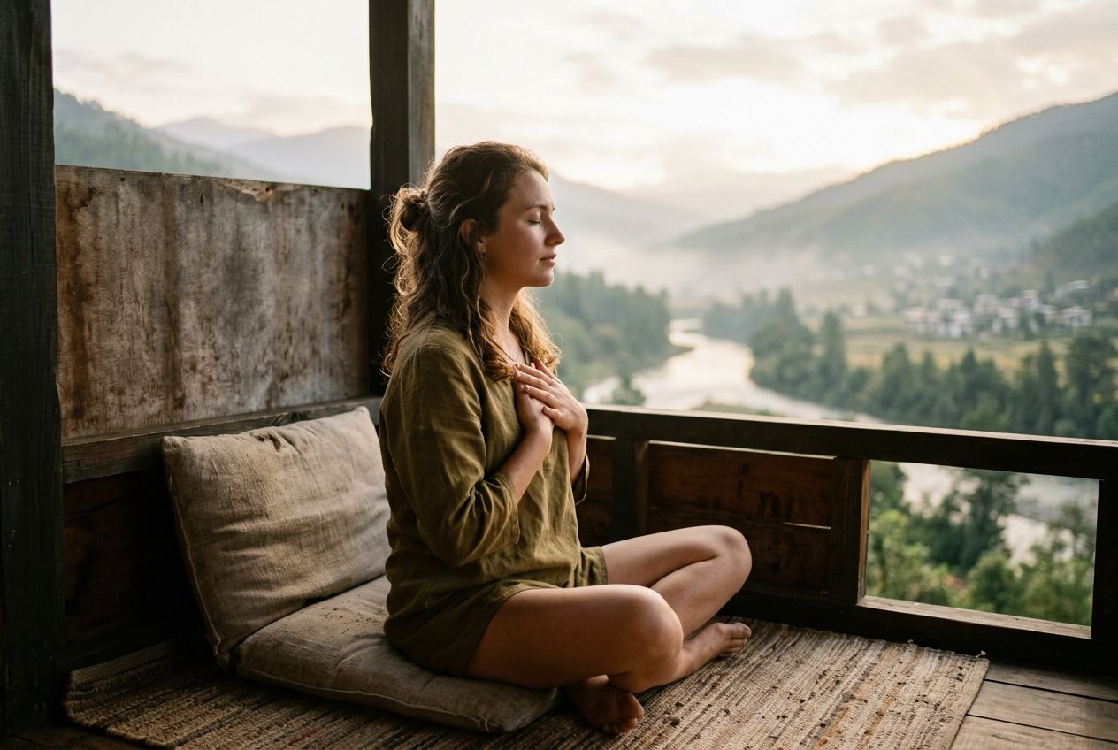 Grounding in travel nature getaways
