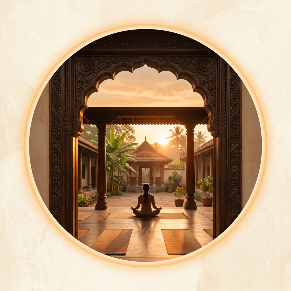 Engineer to Seeker — My Yoga Journey web story by Akhilesh Gowda, wanderwithakhi